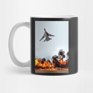 F111 with Fire, Adelaide Air Show Mug